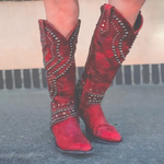 Valencia | Western Knee Boots