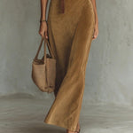 Céleste | Luxe Suede Maxi Dress
