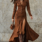 Lunori™ | Valeria Ruffled Maxi Dress