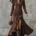 Lunori™ | Valeria Ruffled Maxi Dress