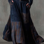Lunori™ | Michelle Suede Maxi Dress