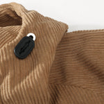 Corduroy Hooded Jacket