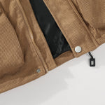 Corduroy Hooded Jacket