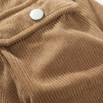 Corduroy Hooded Jacket