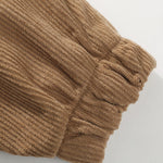 Corduroy Hooded Jacket