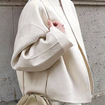 Pleated drawstring cloud bag