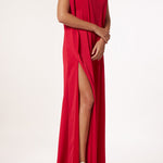 Timeless Charm One Shoulder A-line Elegant Maxi Dress