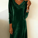 Lunori™ | Frosina Velvet Dress