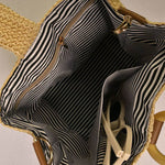 Casual Simple Weave Handbag