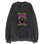 Thug Life Grinchmas Vintage Sweatshirt