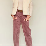 Faux fur vest