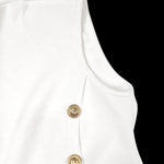Loose Sleeveless Solid Color Split-side Shawl Collar Maxi Dresses