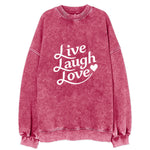 Live Laugh Love Vintage Sweatshirt