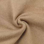Long Sleeves Loose Solid Color High Neck Midi Dresses Sweater Dresses