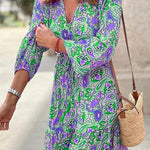 Infinite Days Paisley Print Maxi Dress