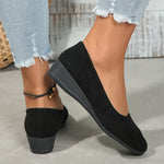 Lioren | Cozy Wedge Footwear