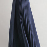 Graceful A-Line Pleated Skirt