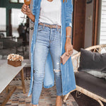 Cheering My Way Velvet Kimono Coat