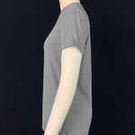 Short Sleeves Solid Color Round-Neck T-Shirts Tops