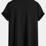 Regular Fit Cat Daddy Print Cotton T-Shirt
