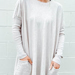 BOYFRIEND POCKET SWEATER