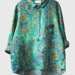 Valeria™ - Blossom Pattern Blouse