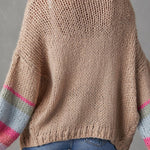 ISLEY OVERSIZED STRIPED CARIDIGAN