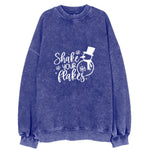 Winter Wonderland Shake Your Flakes Vintage Sweatshirt