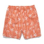 Skeleton On Vacation Graphic T-Shirts & Palm Tree Print Swim Shorts