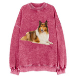 Rough Collie Vintage Sweatshirt
