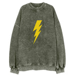 Retro 80s Lightning Bolt Vintage Sweatshirt