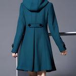Solvara™ - Elegant Jacket with Side Pockets and Hood