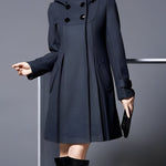 Solvara™ - Elegant Jacket with Side Pockets and Hood