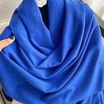 Solid Color Tasseled Scarf Scarfs&Hats