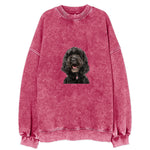 Black Cockapoo Vintage Sweatshirt