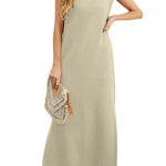 Women's Casual Loose Split Wrinkle-Free Maxi Dress