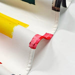 A-Line Loose Contrast Color Pockets Split-Side Round-Neck Midi Dresses
