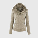 KAROLINE��� Chic and Distinctive Leather Jacket