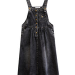 Original Sleeveless With Pocket Denim Dress