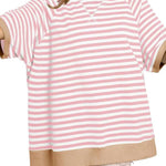 Women's Oversized Striped T Shirts