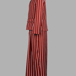 Loose Wide Leg Striped Casual Pants Bottoms Trousers