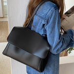Casual Simple Chic Solid Color Shoulder Bag