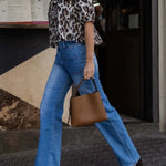 IVETTE LEOPARD BLOUSE