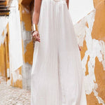 Vacation Casual Suspender Loose Wide Leg Jumpsuit
