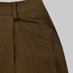 Loose Wide Leg Solid Color Split-Joint Pants Trousers