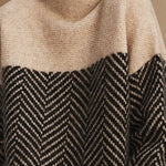 Casual Loose High-Neck Sweater Tops