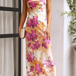 Letters of Mine Floral Off Shoulder Maxi Dress