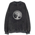 Intertwined Existence The Tree Of Life Vintage Sweatshirt