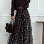 Timeless Treasures Knit Crew Neck Long Sleeve Relaxed Sweater
