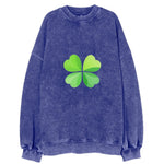 Leaf Clover Vintage Sweatshirt